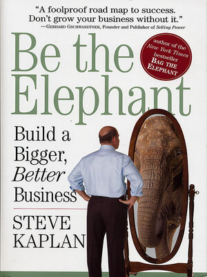 cover image of Be the Elephant